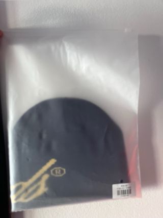 Gorro Fake Gods azul y amarillo