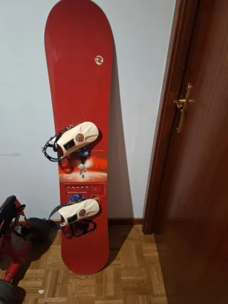 Tabla de Snowboard Roja Rossignol