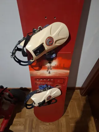 Tabla de Snowboard Roja Rossignol