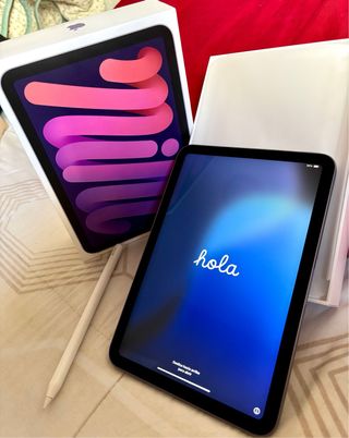 iPad Mini 6ª GEN 64GB Morado + Apple Pencil 2º GEN