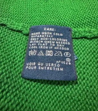 Cardigan Ralph Lauren con zip donna L