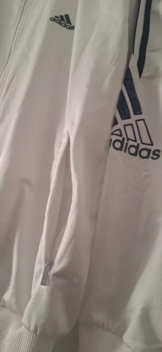 Chaqueta deportiva Adidas white II vintage 90s