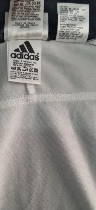 Chaqueta deportiva Adidas white II vintage 90s