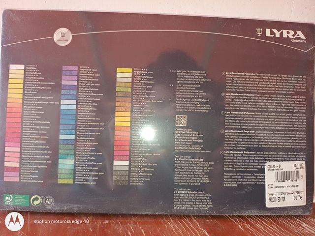 Lyra Rembrandt Polycolor 72