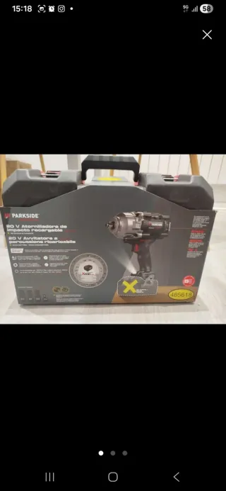 Pistola de impacto Parkside Performance 20V