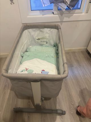 Minicuna colecho bebé