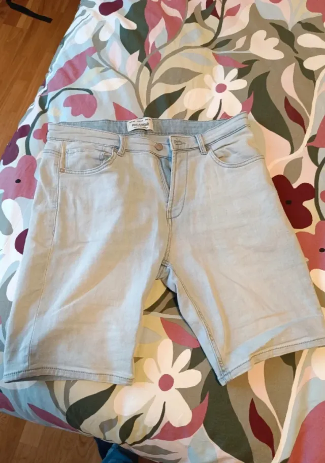 Pantalón corto vaquero Pull&Bear hombre