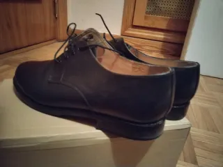 Zapatos de piel negros Vidal