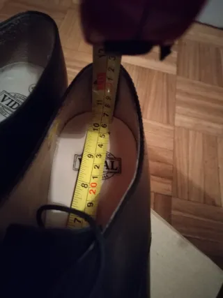 Zapatos de piel negros Vidal