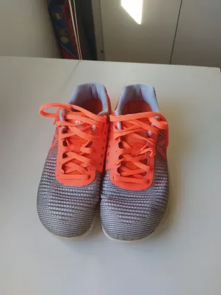 Deportivas CrossFit Mujer Reebok Gris Naranja