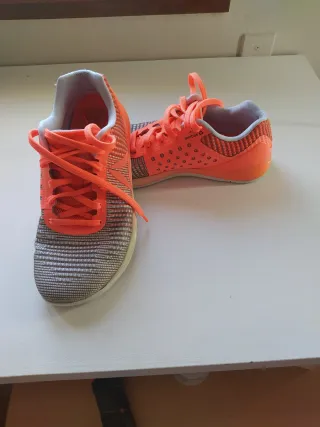 Deportivas CrossFit Mujer Reebok Gris Naranja