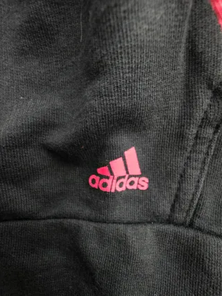 Chaqueta Adidas Mujer Talla M Negra y Rosa