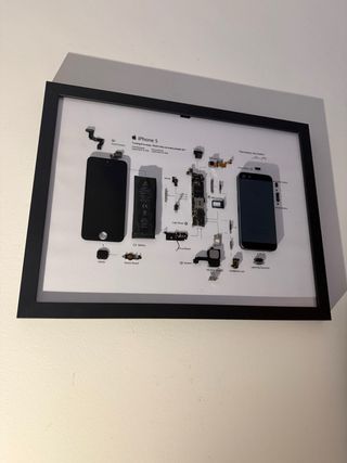 iPhone 5 ~ Quadro Artistico White