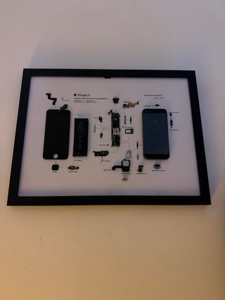 iPhone 5 ~ Quadro Artistico White