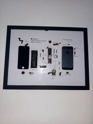 iPhone 5 ~ Quadro Artistico White