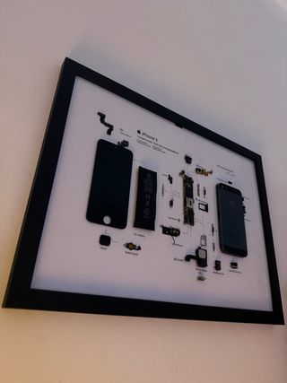 iPhone 5 ~ Quadro Artistico White