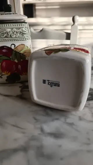 Set 3 Pezzi Tognana Vintage: Caffè, Zucchero, Sale