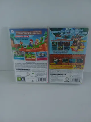 (Cajas vacías) Nintendo Switch Mario y Donkey Kong