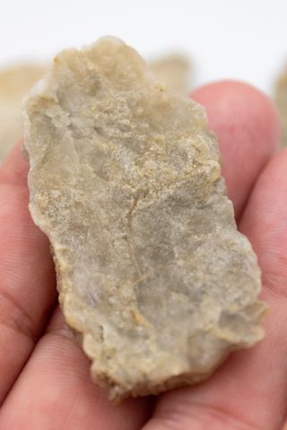 Lotto di 8 formazioni minerali naturali di selenite