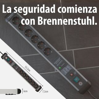 Cable de extensión Brennenstuhl para 6 enchufes