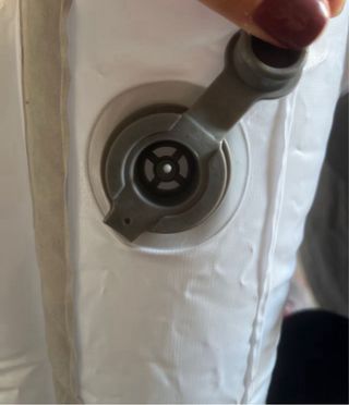 Colchón hinchable viaje niño/bebé