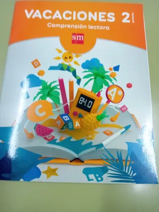 Vacaciones: comprensión lectora. 2 Educación Pr...