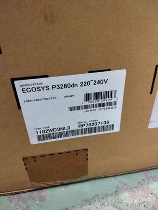 Impresora Kyocera ECOSYS P3260dn láser monocroma A4 Dúplex Gigabit