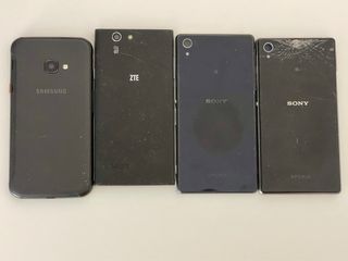 Lote 4 cellulari Samsung, Sony, ZTE