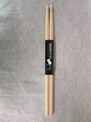 Baquetas de batería 5A – Madera (nuevas)