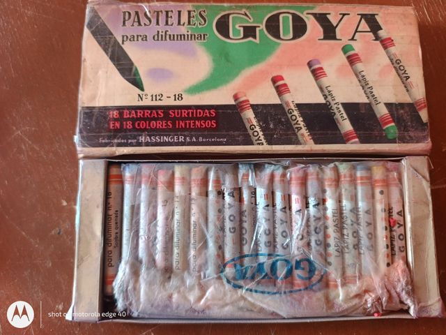 Pasteles GOYA para difuminar - Set 18 colores