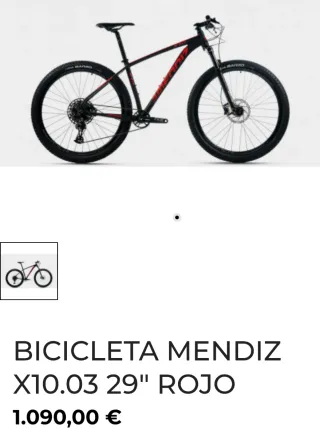 Mendiz X10 Talla L Aluminio Monoplato