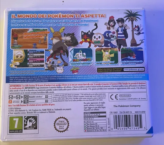 Pokémon Luna Nintendo 3DS