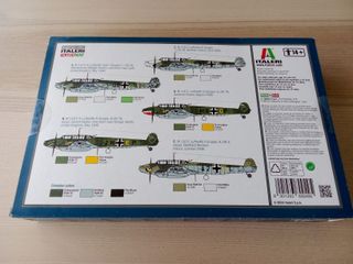 MESSERSCHMITT BF-110 MAQUETA ITALERI 1/72