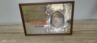 Specchio Coca Cola Vintage Pubblicitario quadro