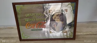 Specchio Coca Cola Vintage Pubblicitario quadro