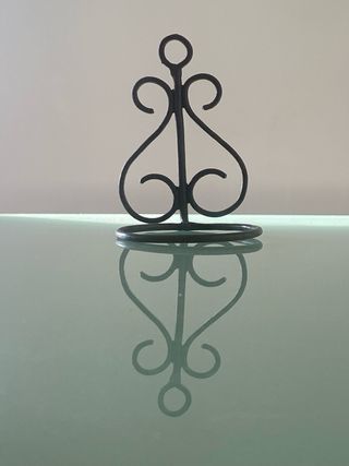 MACETERO FORJA ANTIGUO PARA COLGAR PLANTAS PARED