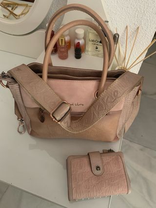 Bolso y monedero Anekke perlas