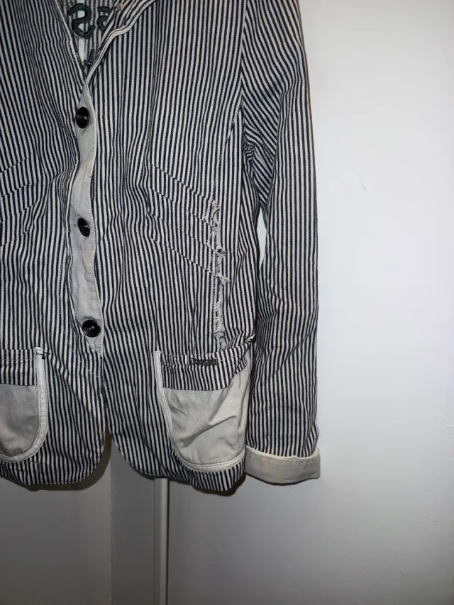 Chaqueta Desigual Rayas Talla M
