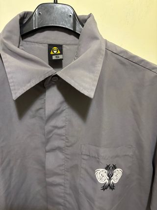 Camicia grigia taglia S con stampa