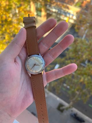 Reloj Zenith Captain 6600 Acero Años 70