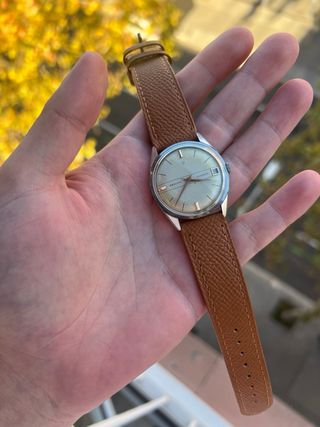 Reloj Zenith Captain 6600 Acero Años 70