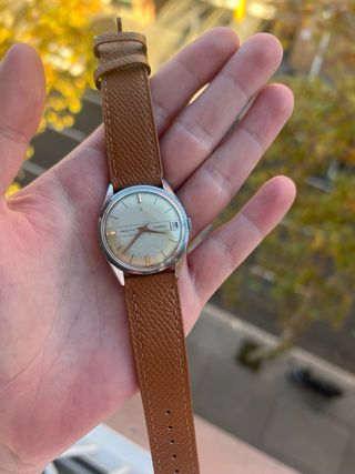 Reloj Zenith Captain 6600 Acero Años 70