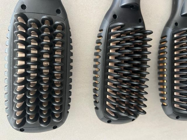 Spazzola lisciante Silver Crest nera