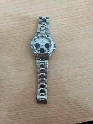 Reloj DANI DANICCI plateado y blanco niño