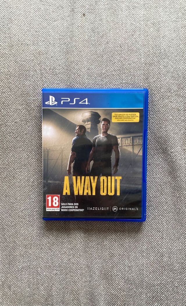 A Way Out PS4 (PlayStation 4) Juego