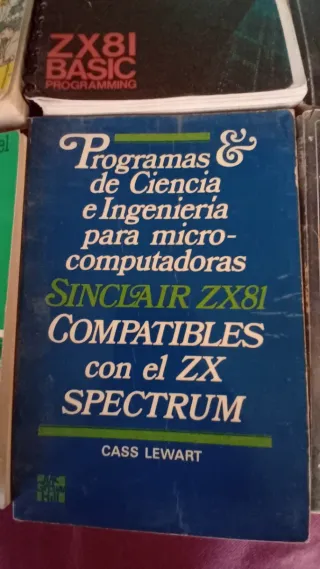 6 LIBROS ZX SPECTRUM PROGRAMACIÓN