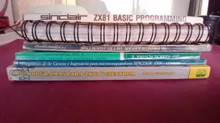 6 LIBROS ZX SPECTRUM PROGRAMACIÓN