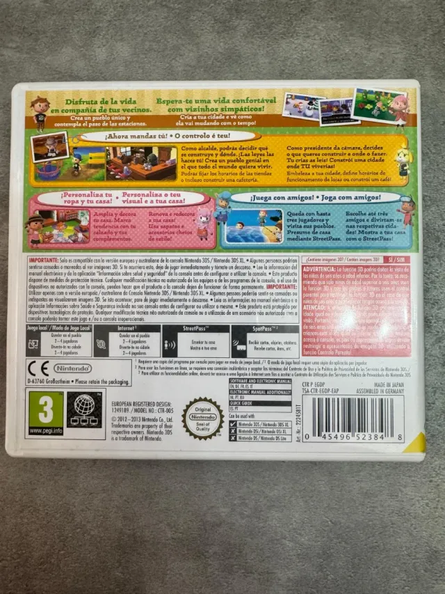Animal Crossing Nintendo 3Ds