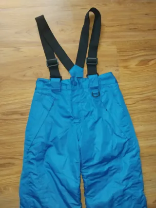 Pantalón de nieve azul Talla 98-104 cm