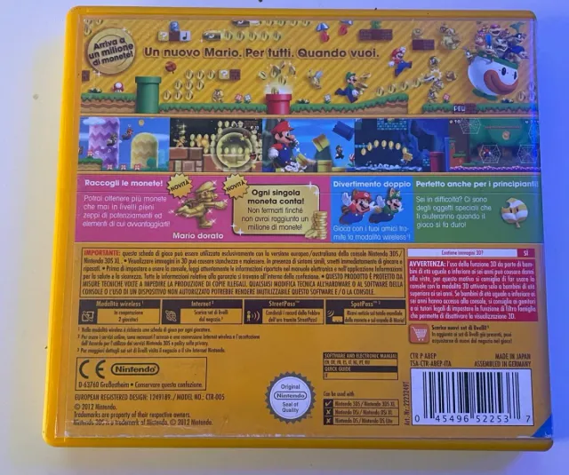 New Super Mario Bros. 2 per Nintendo 3DS